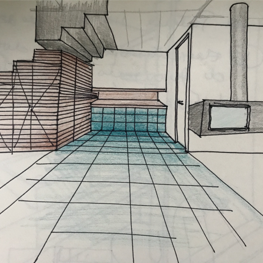 葡萄牙历史中心住宅翻新,木质阶梯成亮点-28