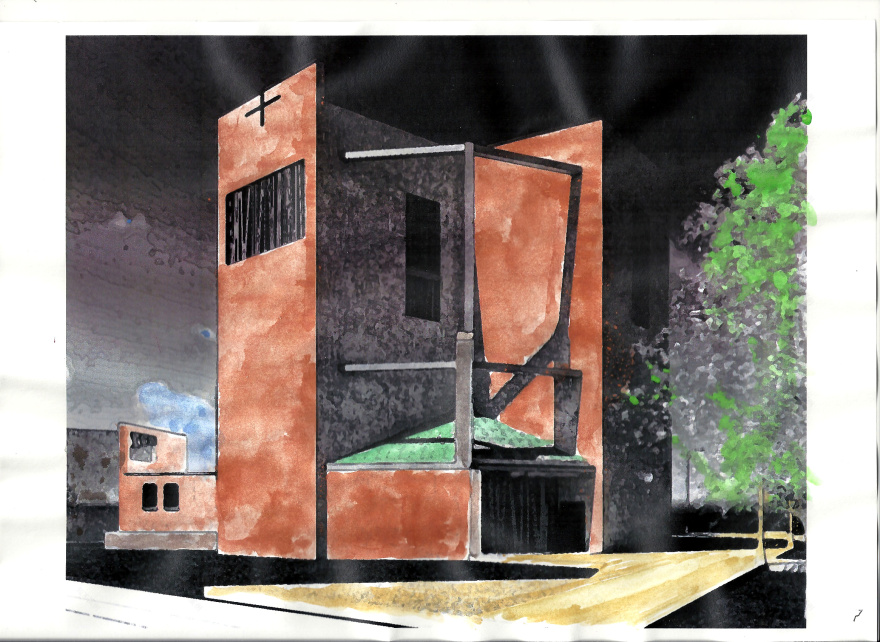 废弃军事区的新生 | 教堂与广场的和谐共生-9