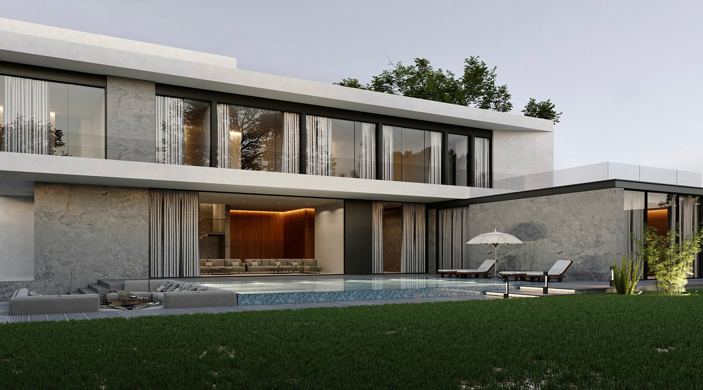 Ahmed Yehia丨别墅建筑丨L CHALET / QATAR-6