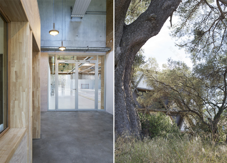 简约木结构体育馆 | Costebelle 体育馆-1