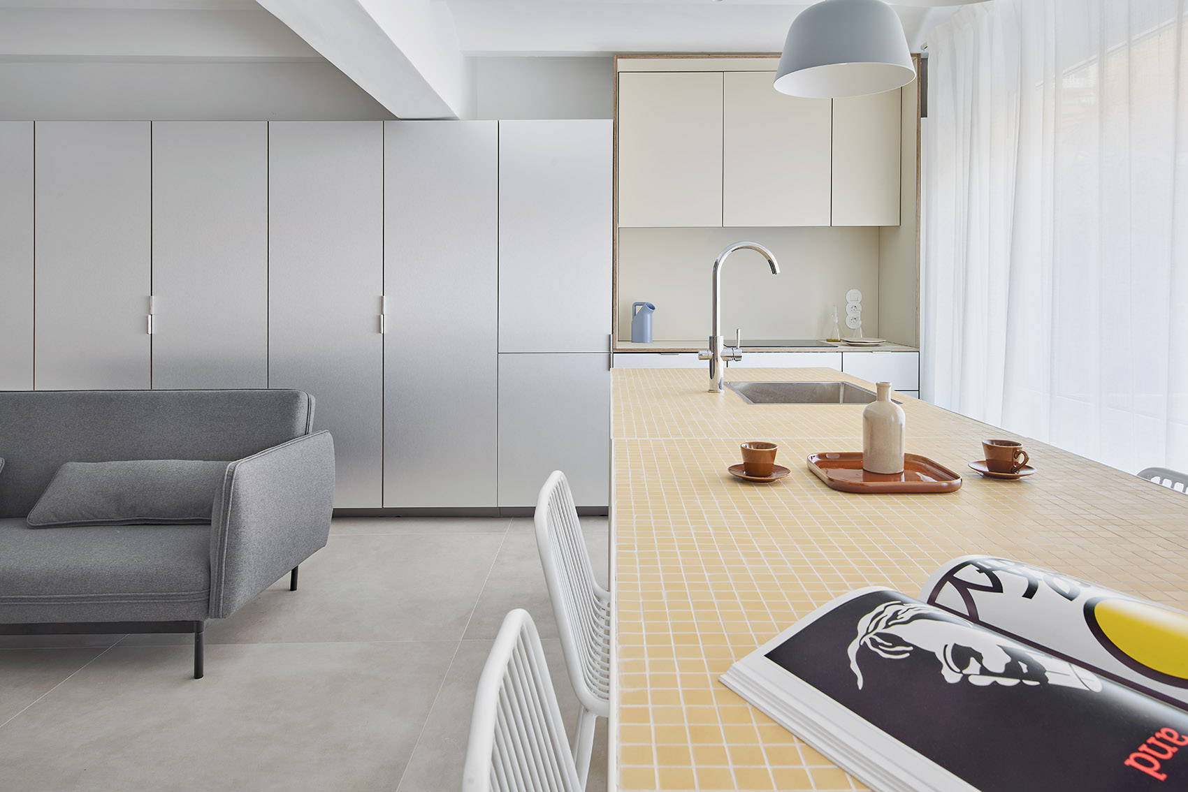 BM32公寓，巴塞罗那/极简设计带来平静心情-8