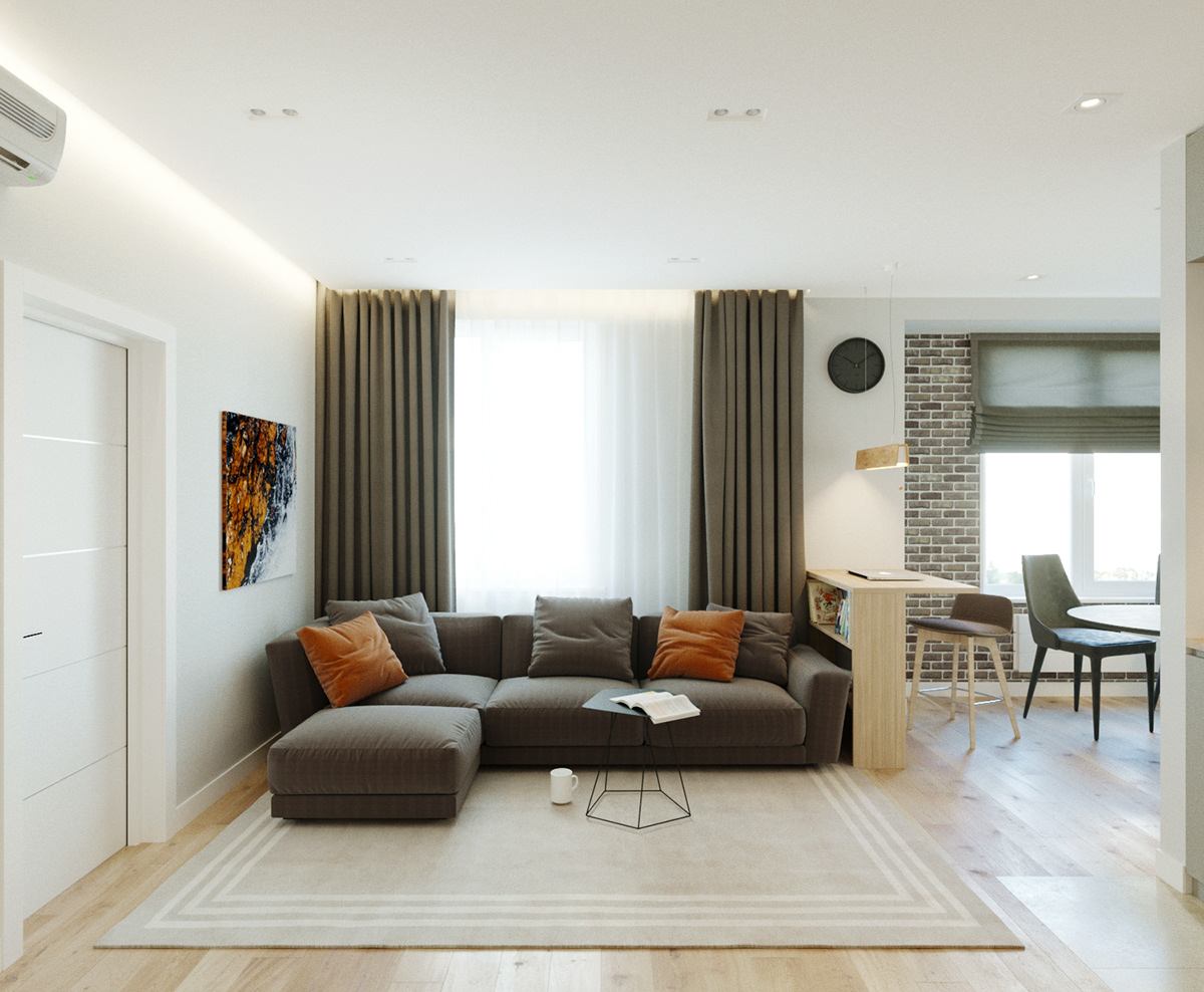 Julia Kiliianchuk丨公寓丨Stylish apartment for a young family, Dnipro, 2019.-0