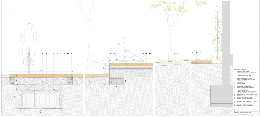 城市可持续排水系统 | 废旧瓷砖的绿色新生-26