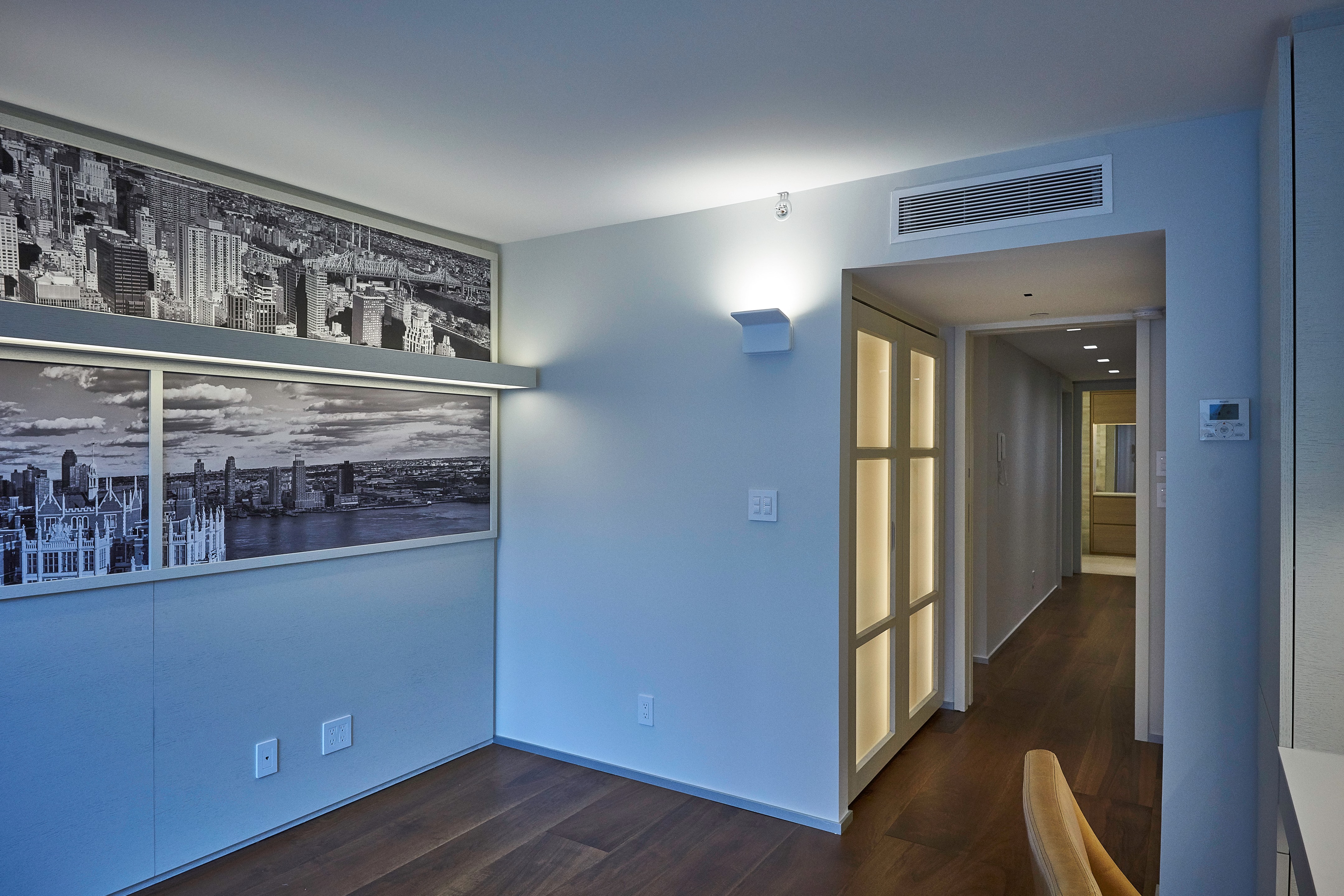 纽约 Warren Street 顶层公寓的精致室内设计-26