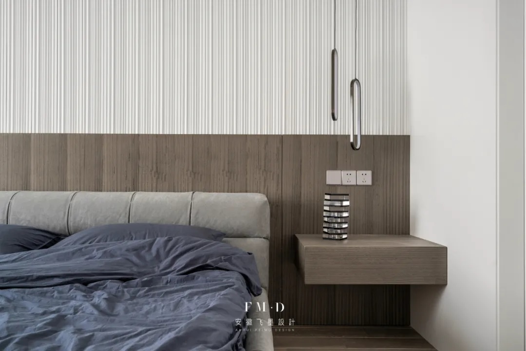 飞墨新作 || 160㎡质感婚房设计，四室改两室拓展空间功能性，造就最美生活！-25