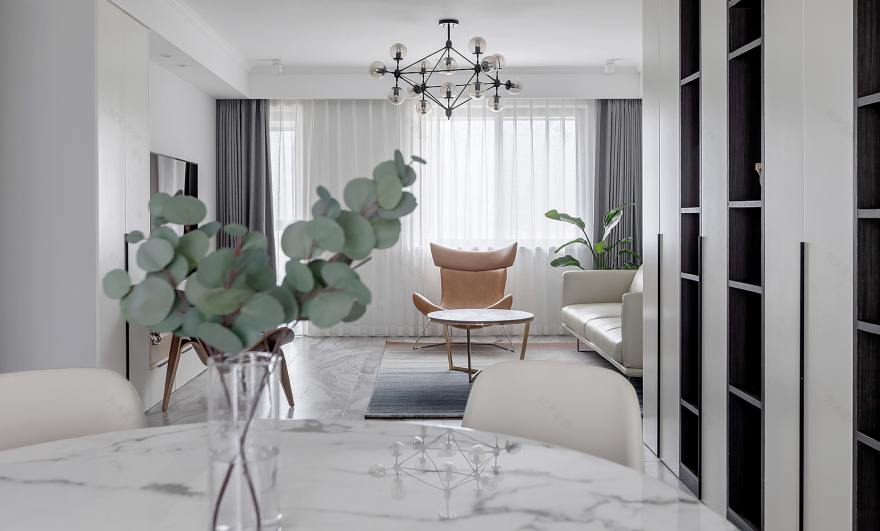 家之气息 | 双饰面厨房与火烧板卫生间设计-12