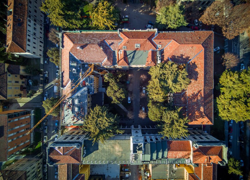 翻新 Padova 大学工程学院屋顶,提升舒适性与节能效果-1