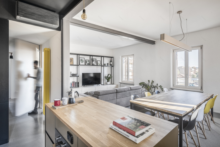 意大利 Verona 公寓 Appartamento FG 的复古工业风设计-3