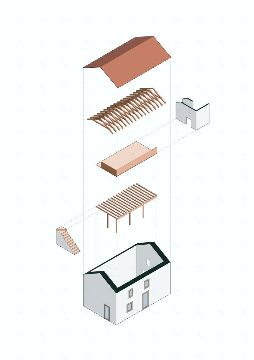 葡萄园别墅翻新 | 打造内外和谐共生的空间-12