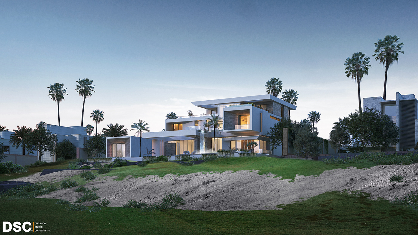 KSA PRIVATE VILLA| Design & Visualizations.丨别墅建筑丨GOLF VILLA | Design & Visualizations.-2