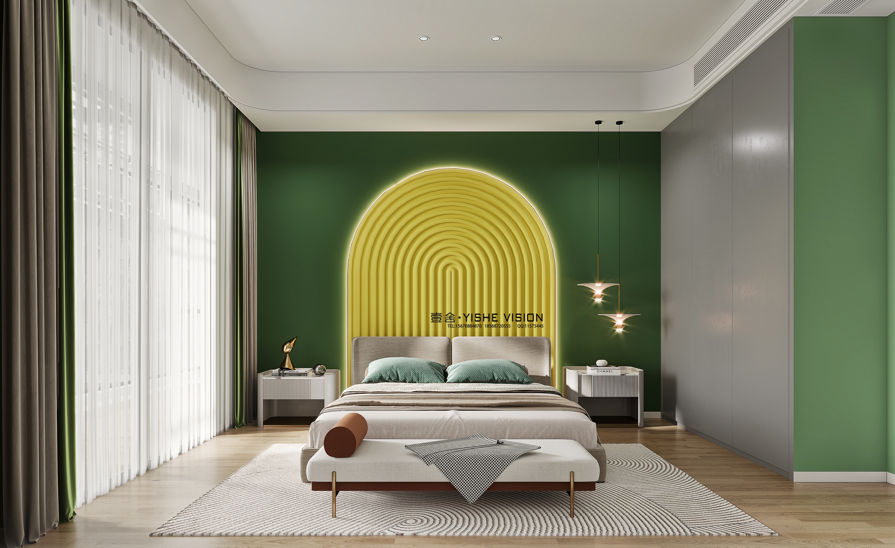 现代卧室设计-4