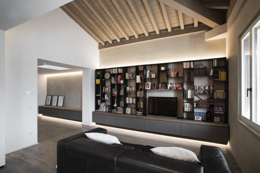 现代风格演绎传统元素,60 年代公寓翻新-3