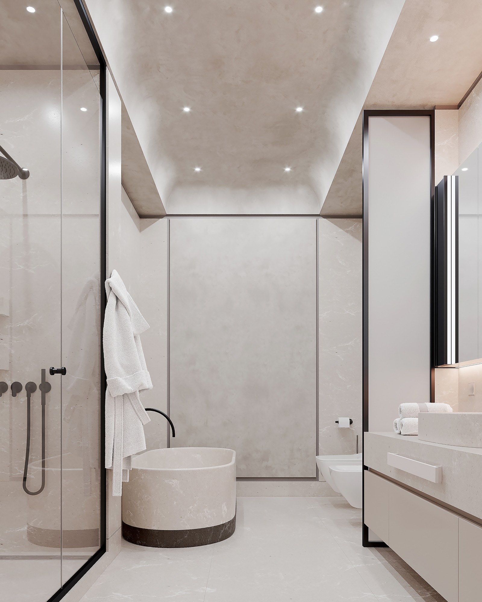 莫斯科法式极简公寓丨俄罗斯莫斯科丨ABarchitects 工作室-38