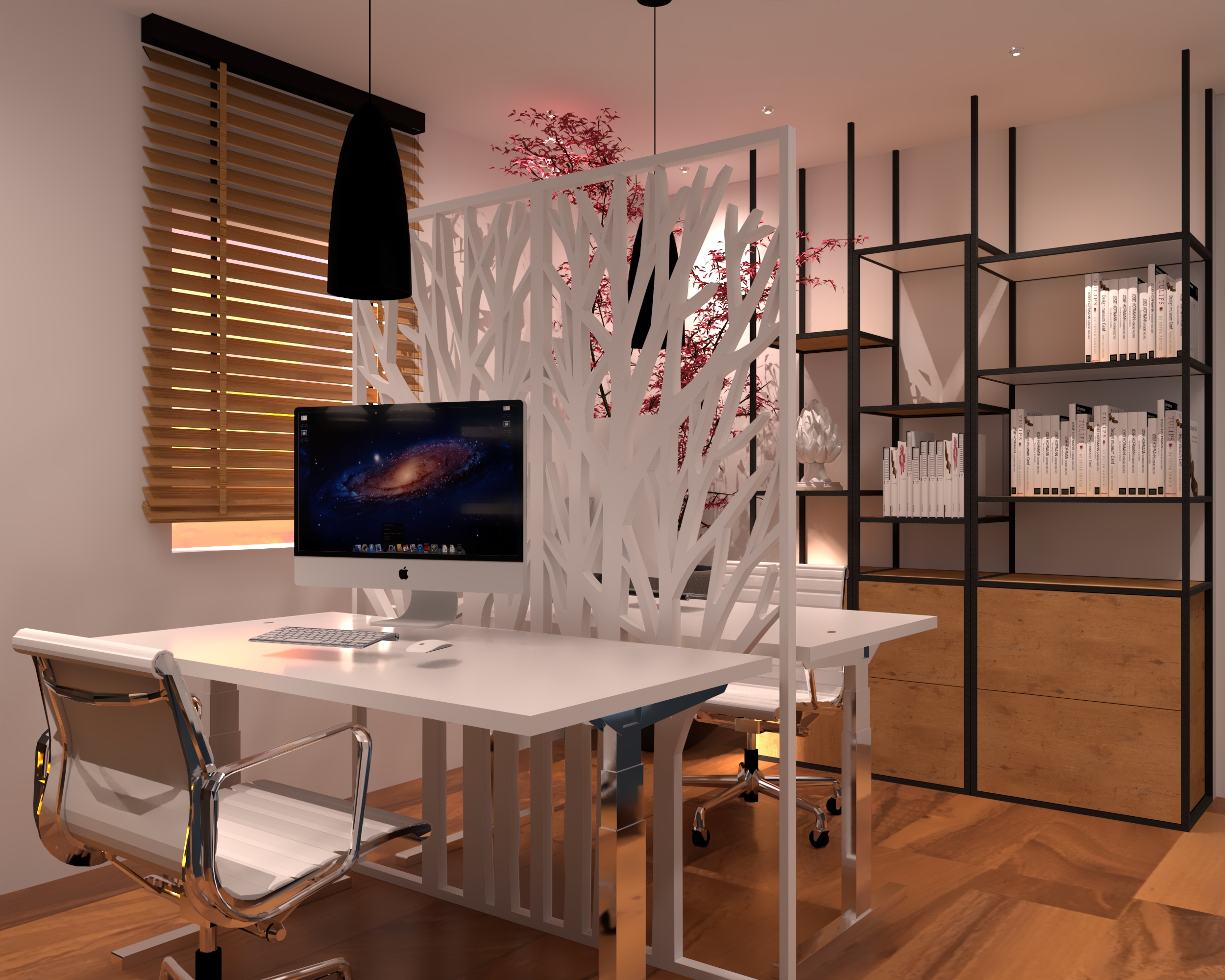 双面魅力 · 家居办公空间设计-1