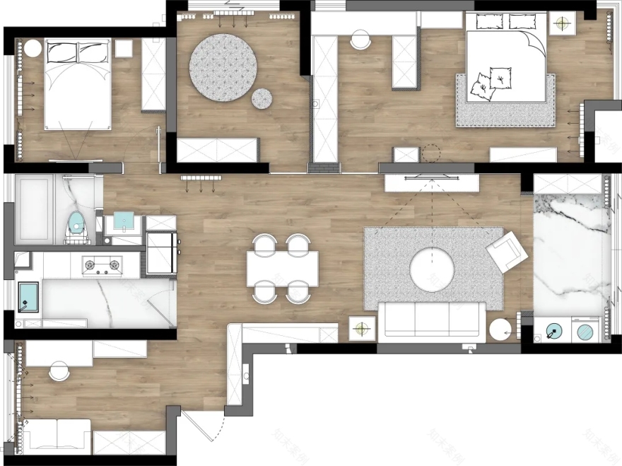 合肥 90 后夫妻的现代治愈系家居-13