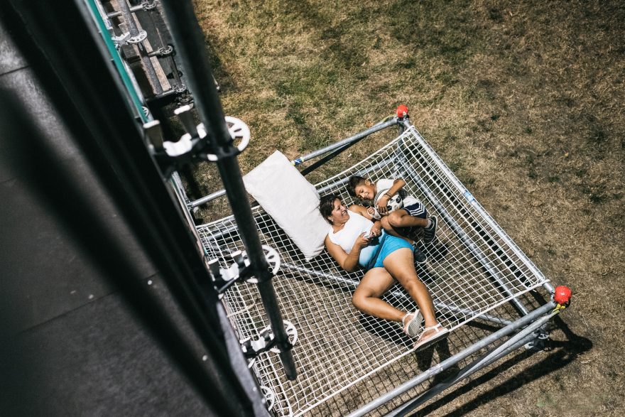 多功能 Q1 竞技场 · 临时性建筑的可持续实践-11