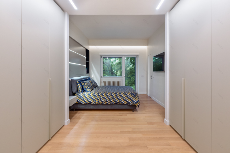 绿意盎然,罗马公园公寓的室内设计之旅-15