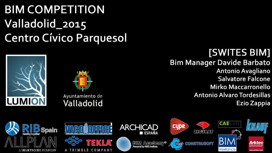 2015 年巴利亚多利德建筑信息模型竞赛-1