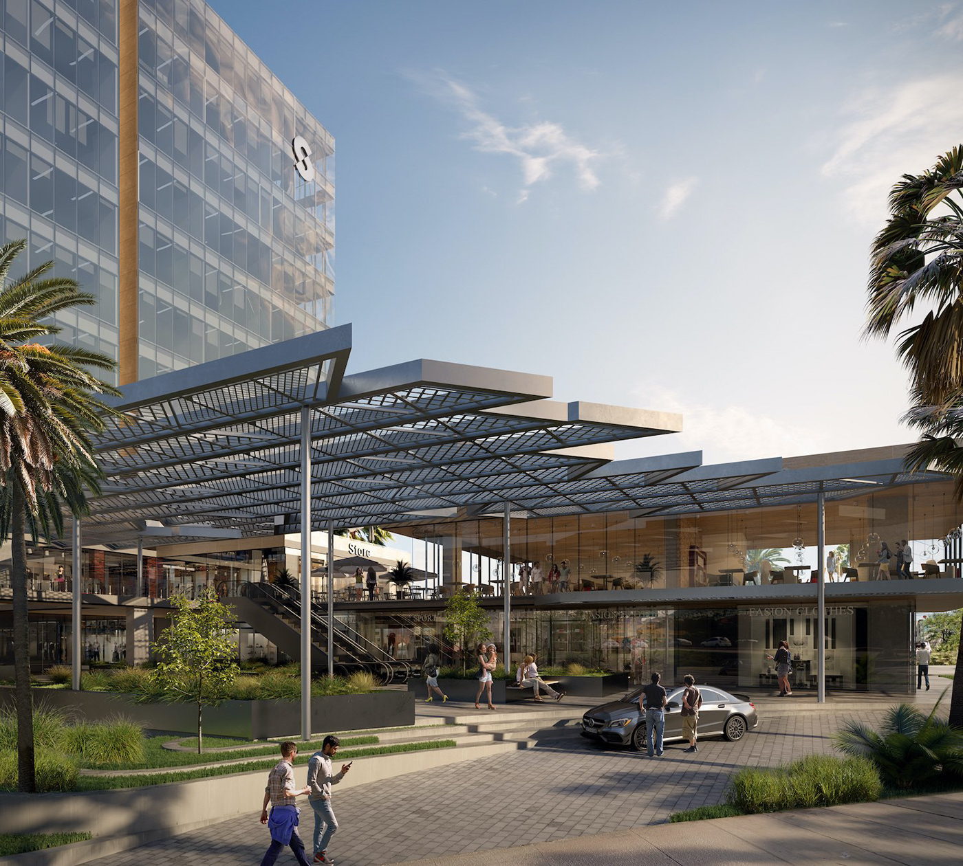 G Hub Residence // 3D Architectural Animation丨办公建筑丨Summyt Office // 3D Visualization-8