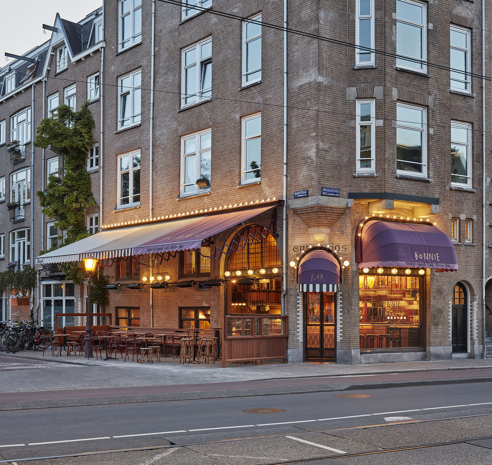Bonnie酒吧，阿姆斯特丹/在旧式风格和温暖的亲切感之间取得完美平衡-56