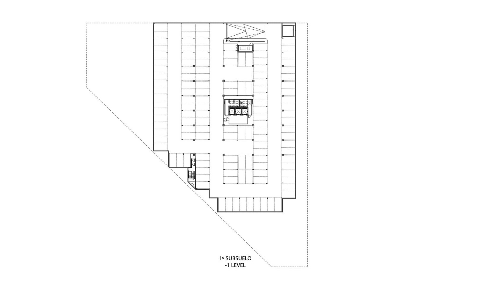 阿根廷 P8 办公建筑 | 极简抽象的玻璃立方与黑色入口管-5