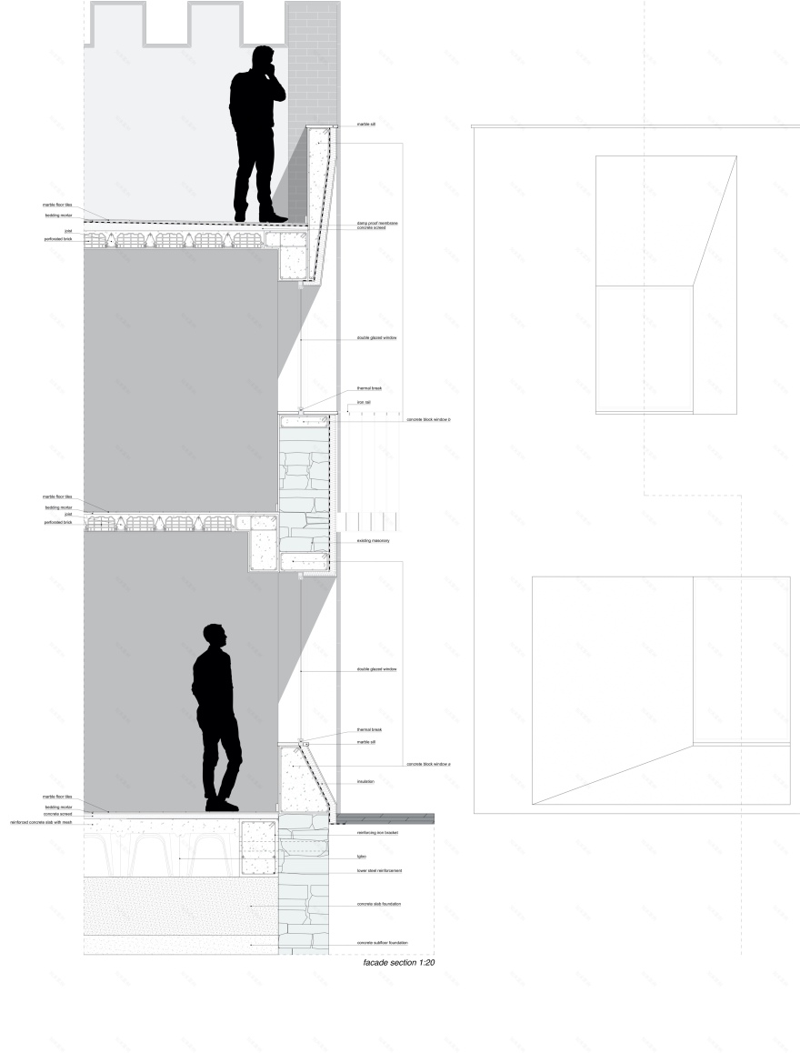石材切割的现代别墅,光影对话的故事-18