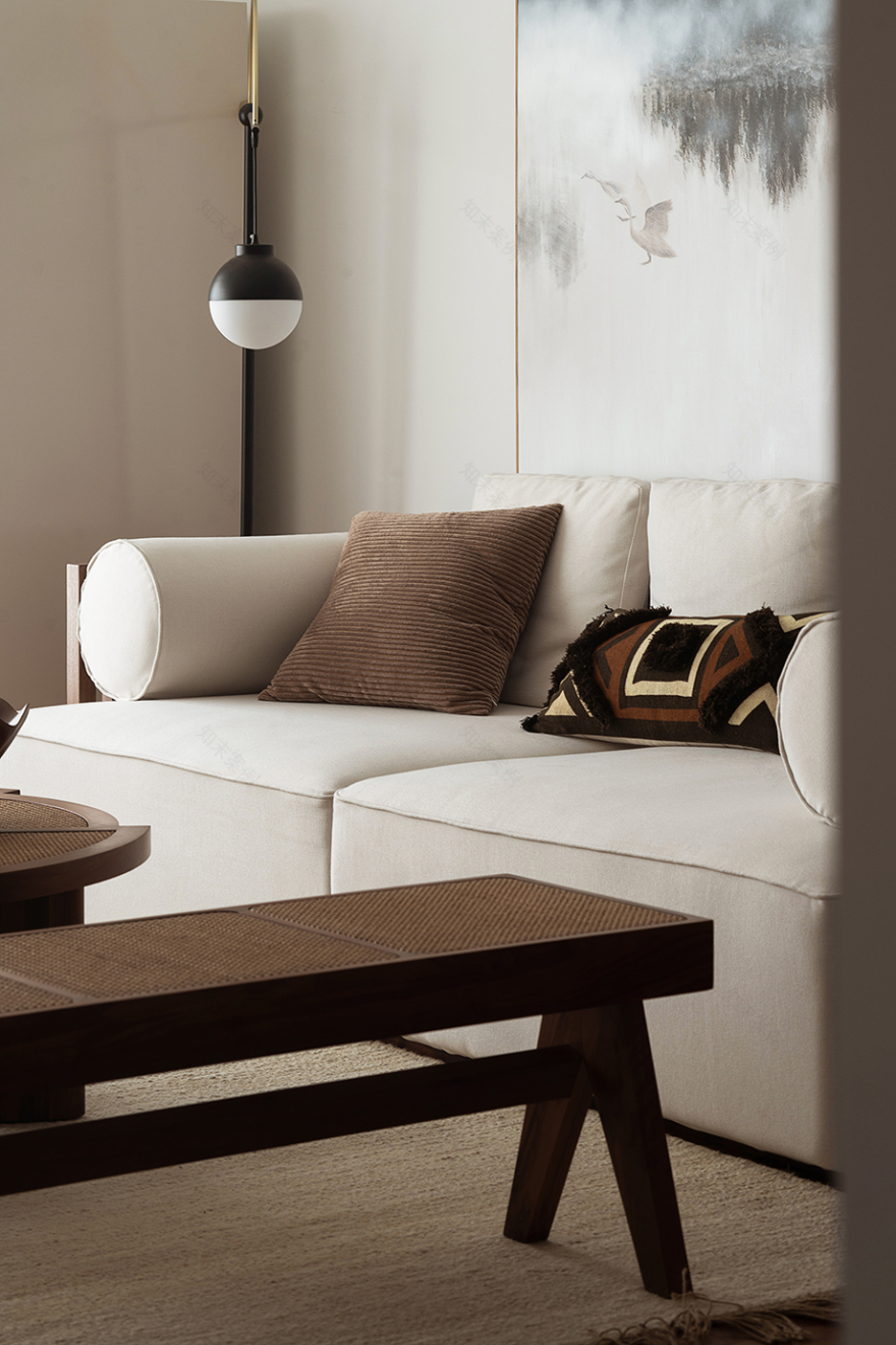 世贸丽晶城禅意东方空间丨颜青软装-16