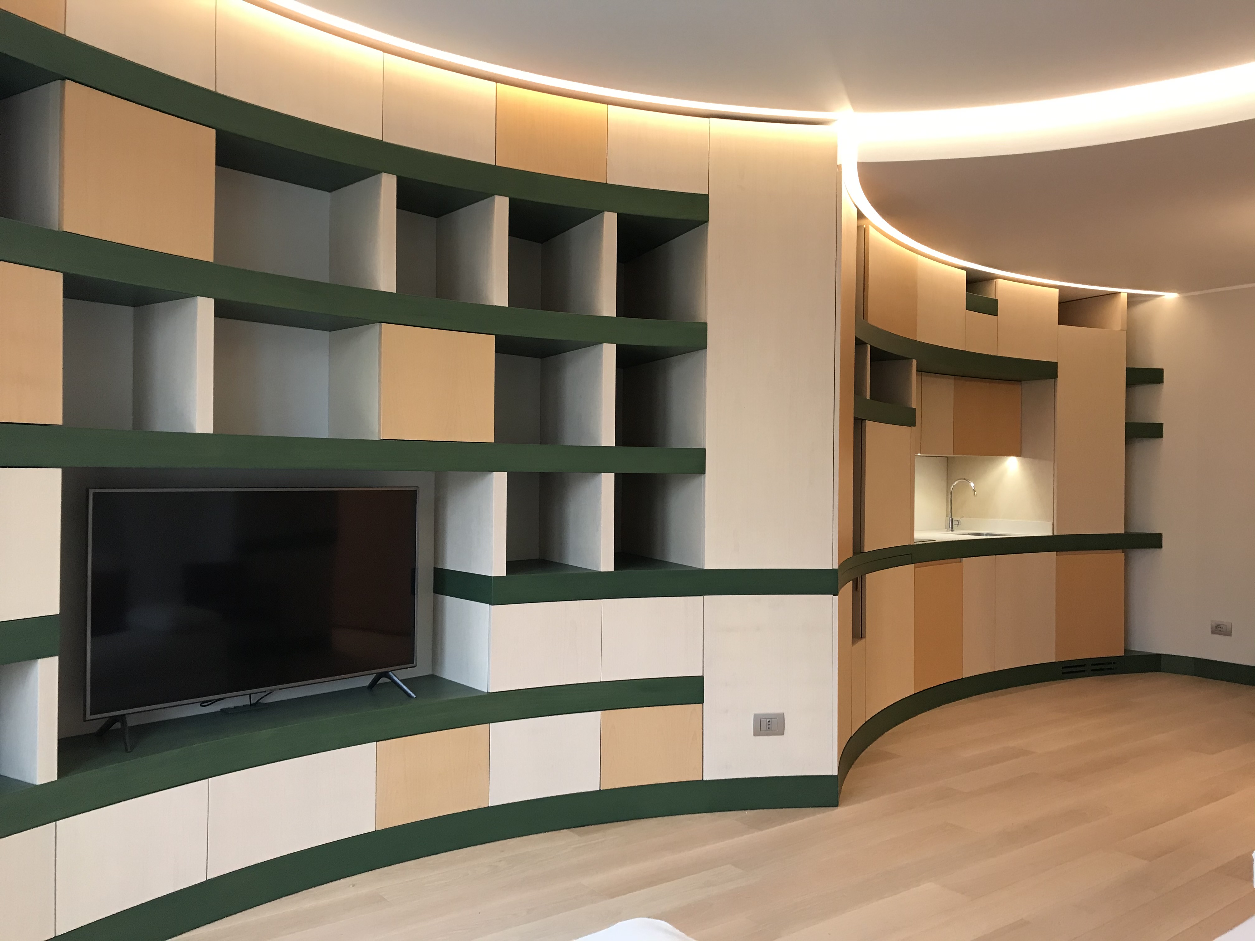 弧形家居设计丨Gian Biagio Cighetti-4