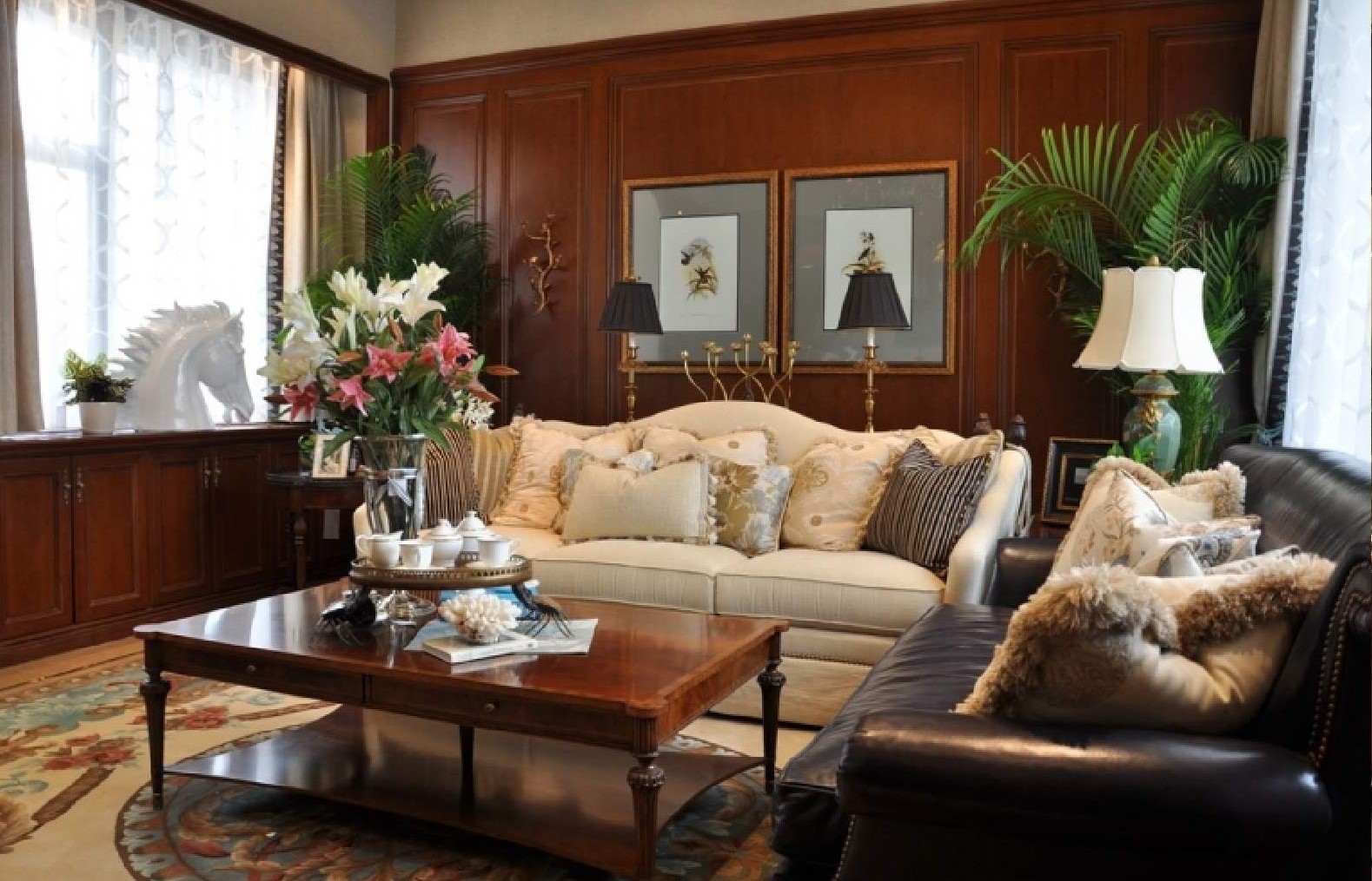 广西荣和公园墅边套 | 现代奢华样板间-8