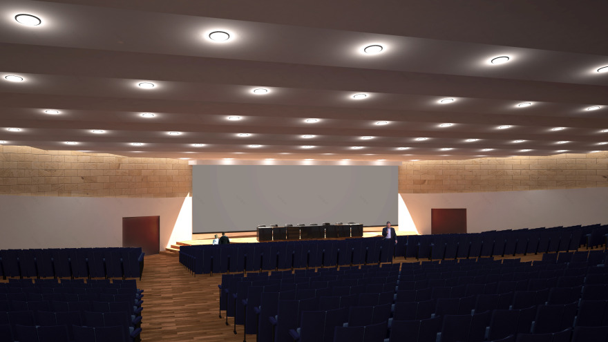 融合宗教与社区的圆形建筑-13