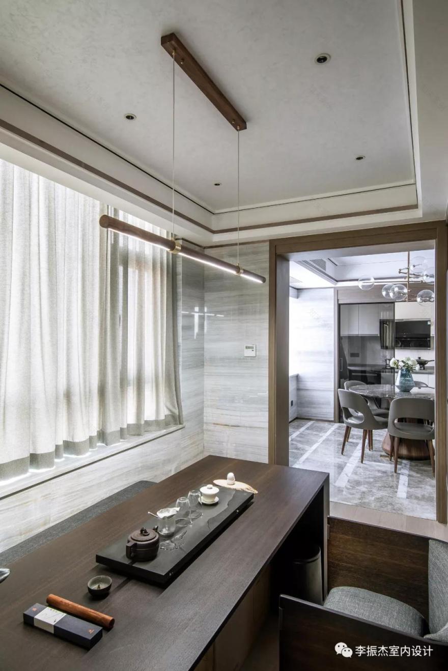 福州恒力城大平层现代雅居设计-24