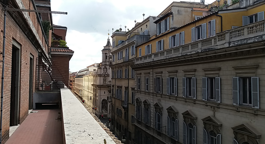 罗马 1938 年老建筑翻新公寓,重现经典韵味-3