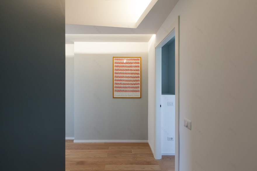 罗马南郊公寓的灵动空间设计-18