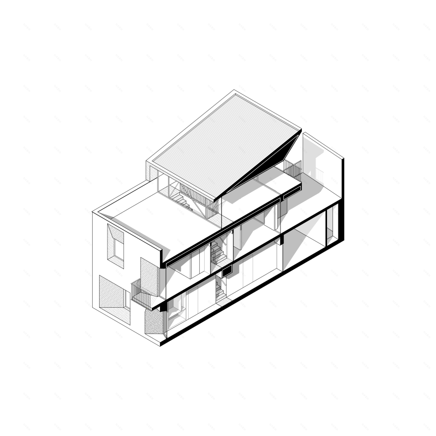 石材切割的现代别墅,光影对话的故事-16