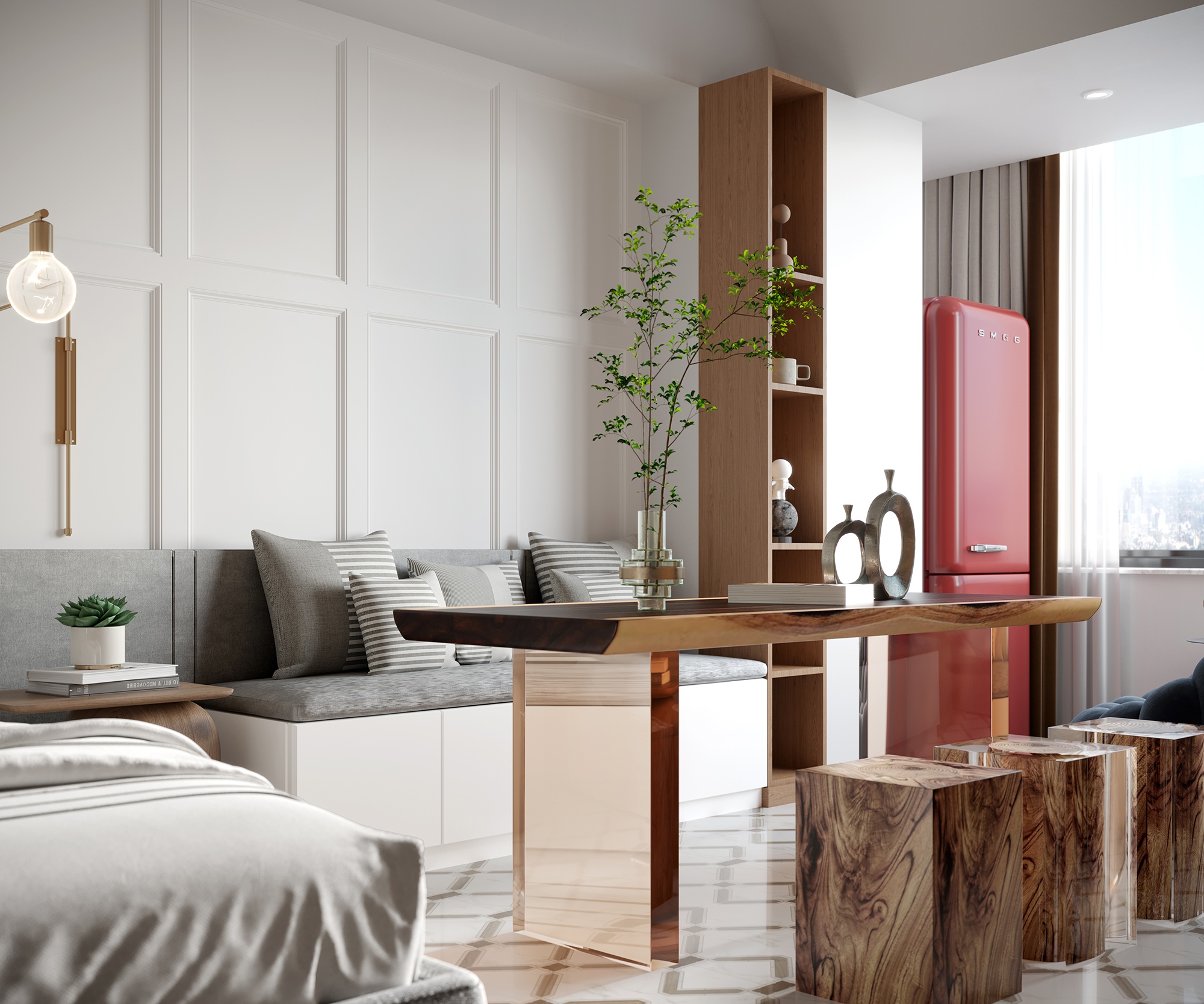 金色稻田家装设计丨中国成都丨润图设计-39