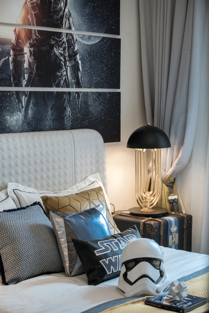 UMA 伍玛设计丨样板间丨武汉江山境 | 灵魂蓝调,澄明雅致-30