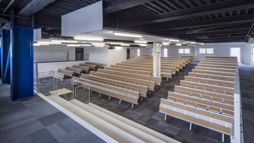 巴黎校园创新建筑设计,独立空中楼阁连接传统与未来-13