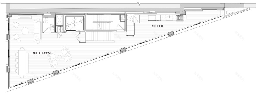 100 Franklin 住宅楼丨美国纽约丨Palette Architecture-62