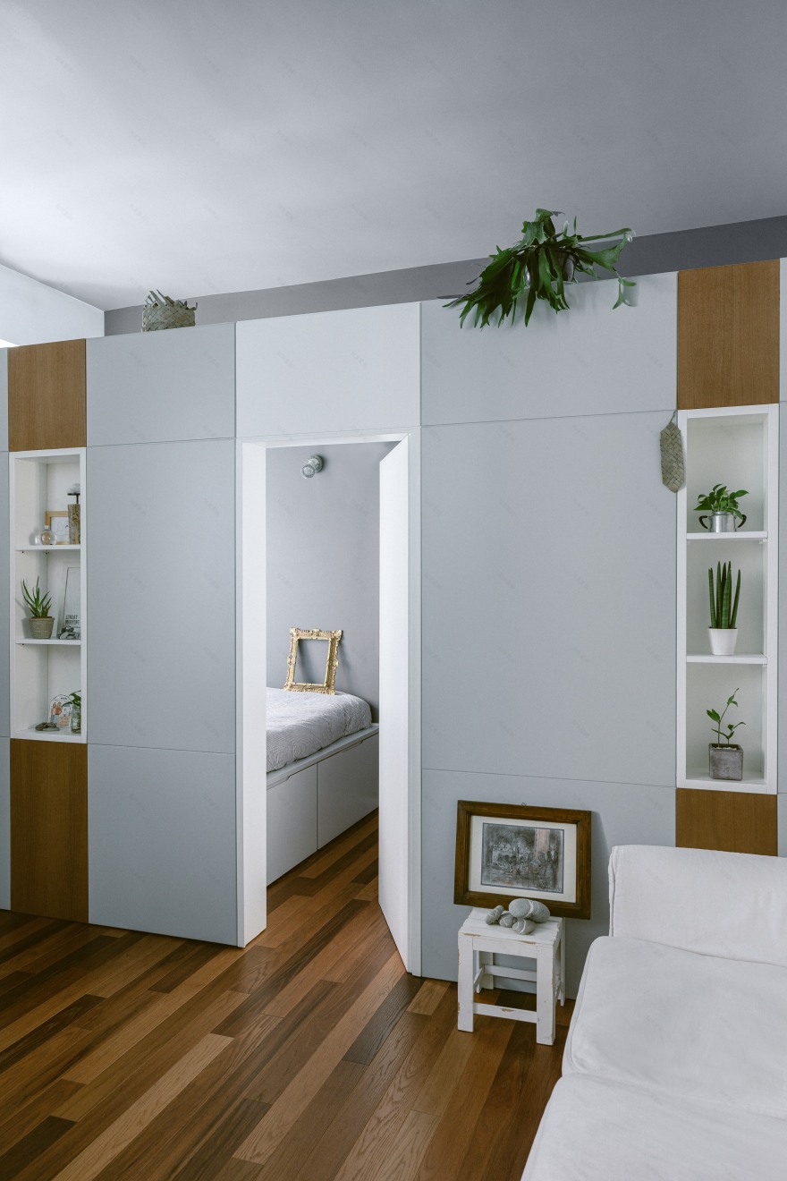 罗马复古风小公寓创新设计丨意大利罗马-0