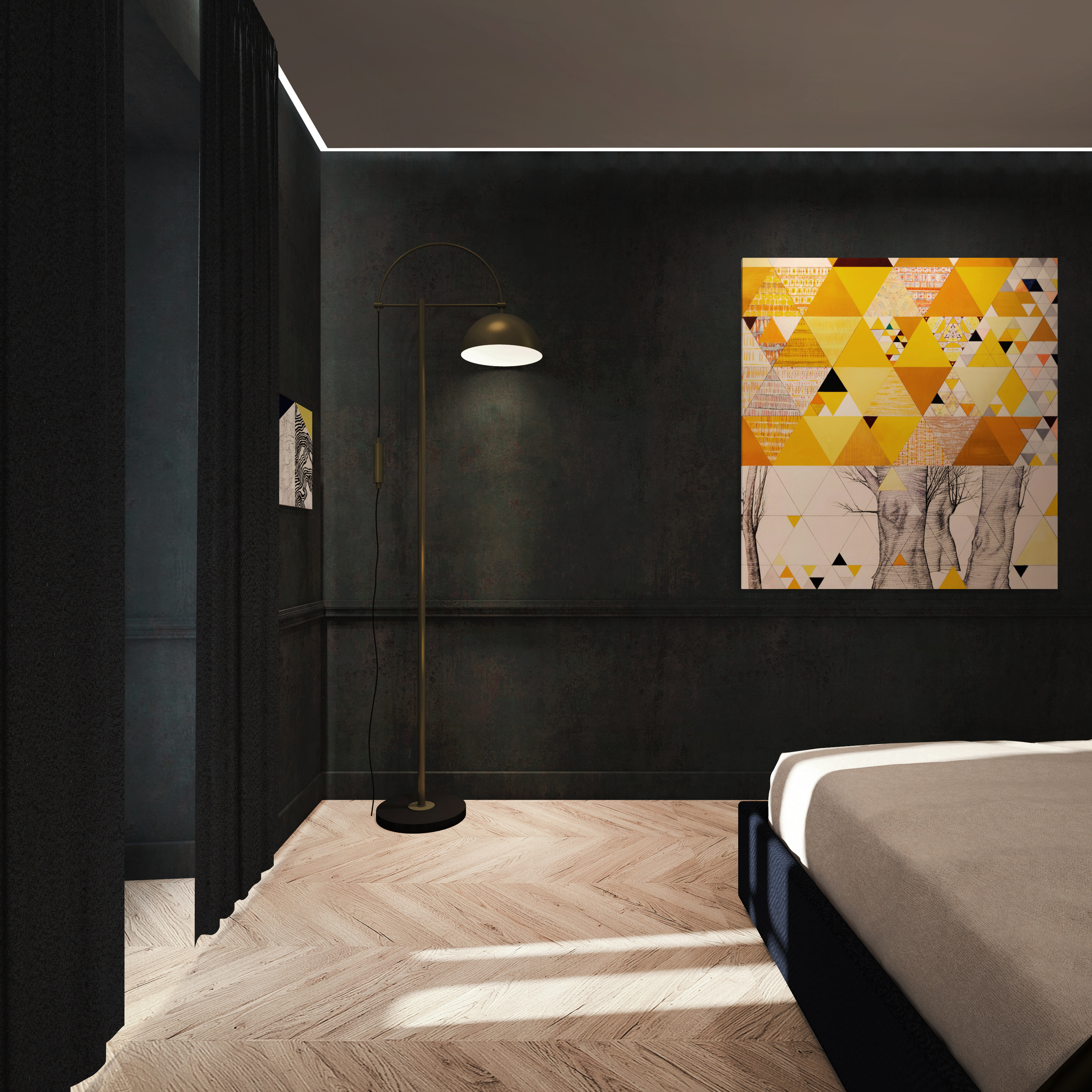 18 世纪意大利公寓的重生 | Casa MO 的精美室内设计-24