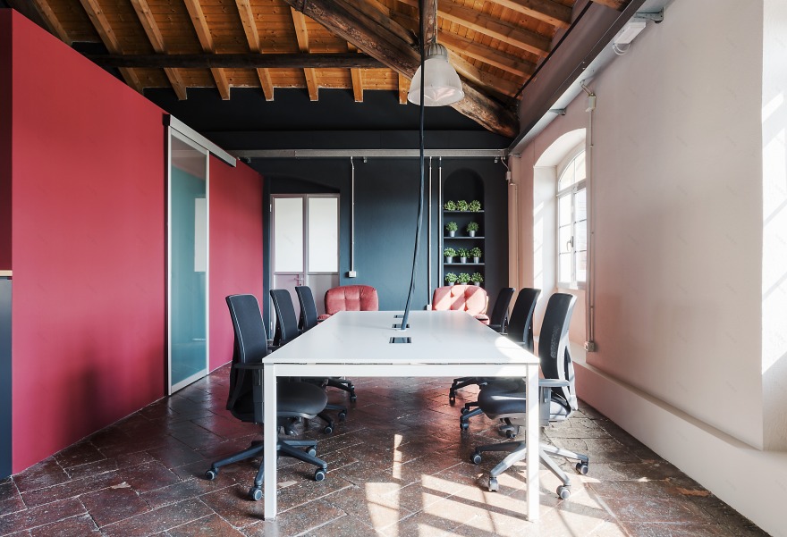 米兰工业风办公室设计-16