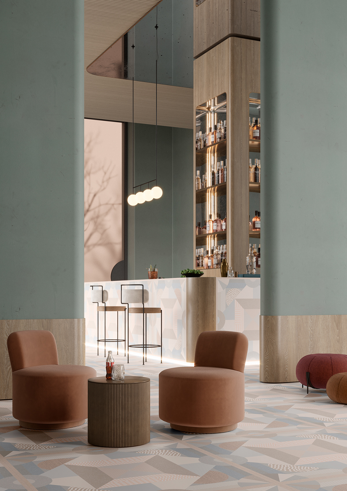 现代艺术风平层|意大利-0