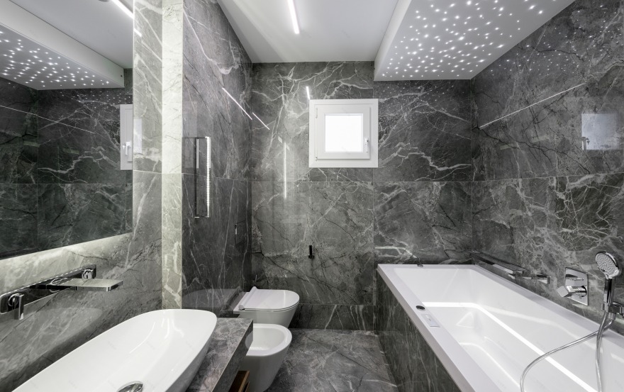 创意木石交融,MNK 设计工作室打造双层公寓空间-10