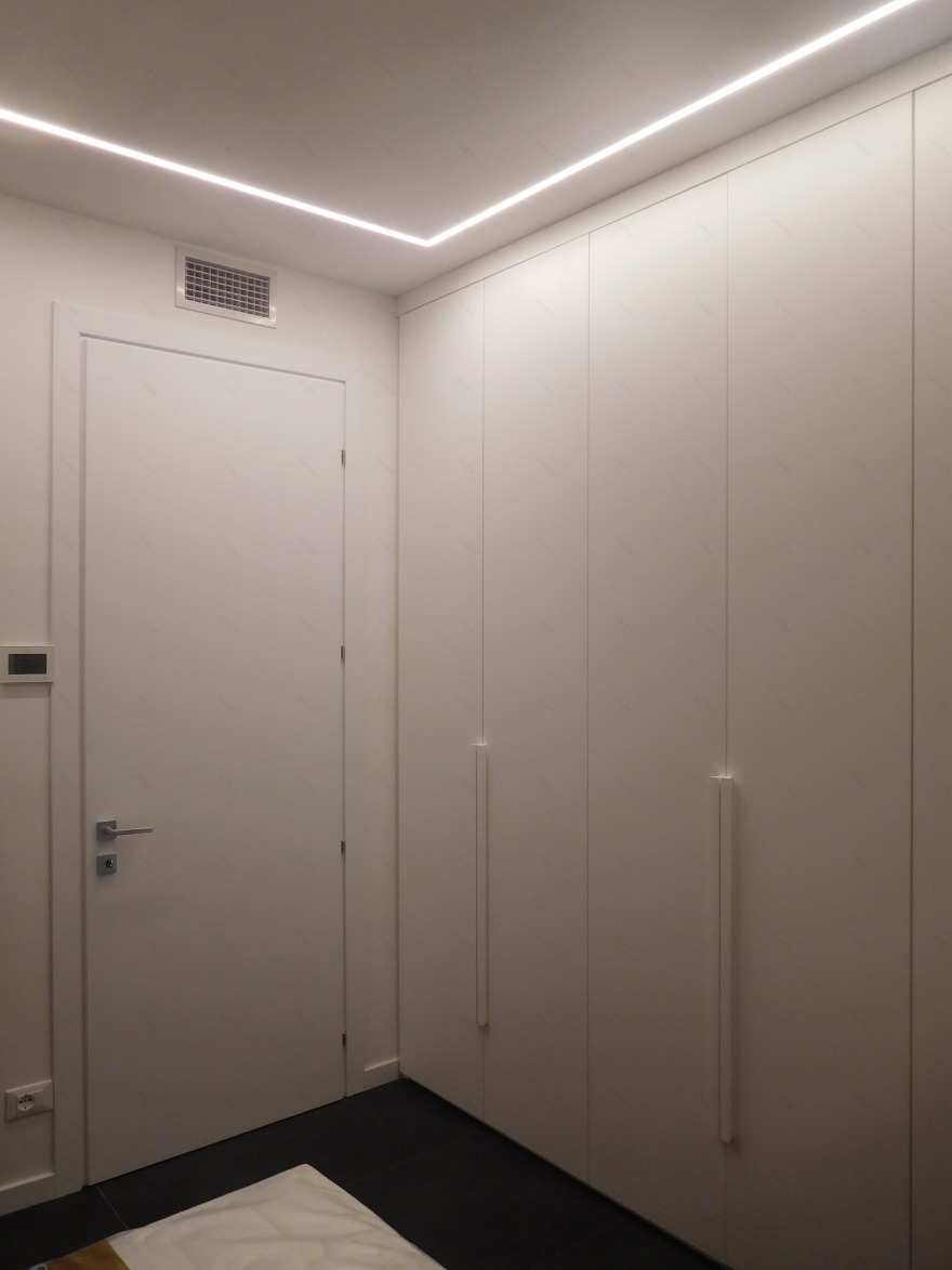 简约白色公寓,突显空间之美-4