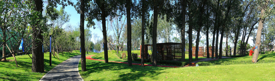 北京大兴龙熙旭辉住宅社区公园-48