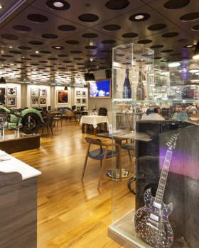 Montreux Jazz Café翻新，现代风格演绎经典音乐餐厅