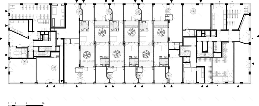 巴黎统一和谐低层区与高度多样高层区的住宅设计丨法国巴黎-71