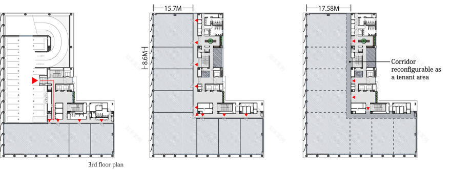 熊本城下町 · 融合环境特色的现代办公建筑丨日本熊本丨日建设计-72