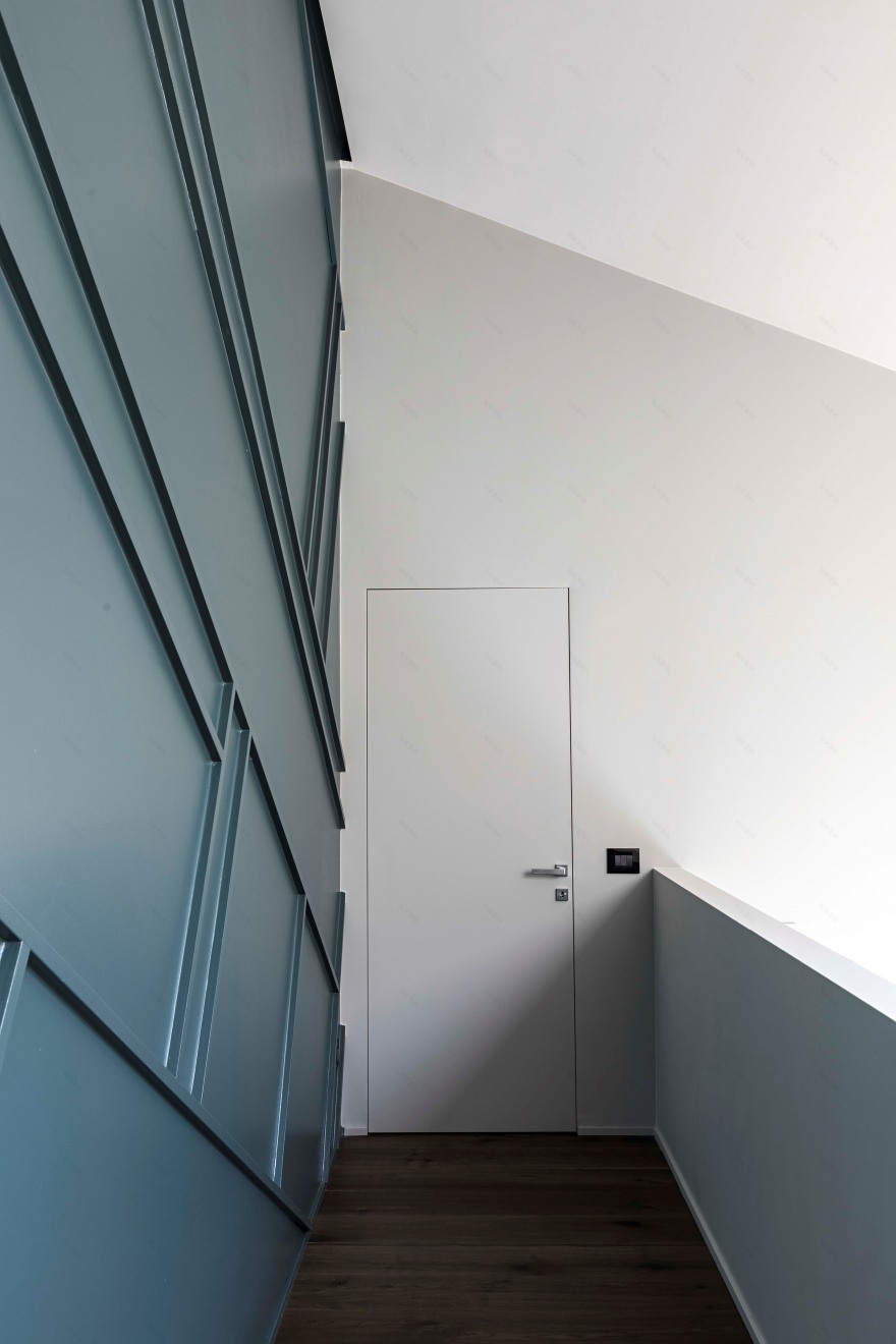 极简奢华公寓设计,柔和曲线与古董图纹的完美结合-10