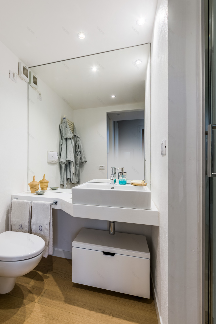 明亮温馨公寓设计丨意大利丨Annalisa Carli-18